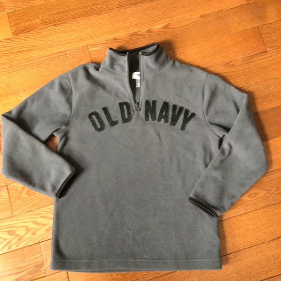 Old Navy Fleece Pullover Sweater 1/4 Zip 8 - Picture 1 of 4